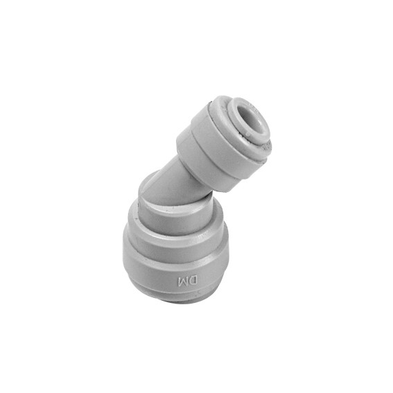Gomito ad angolo Ø tubo - Ø tubo 3/8" x 1/4"