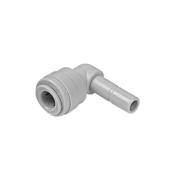 Gomito con codolo Ø tubo - Ø codolo 3/16"