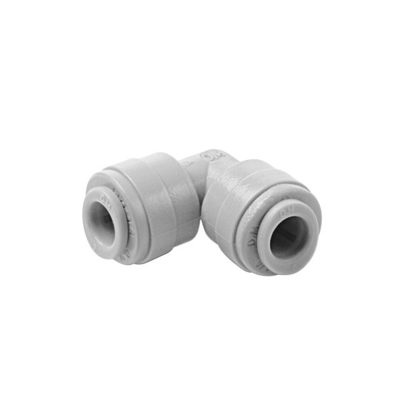 Intermedio a gomito Ø tubo - Ø tubo 3/8"