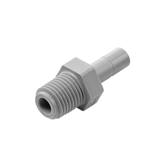 Terminale con codolo Ø codolo - filetto BSPT 5/16" x 3/8