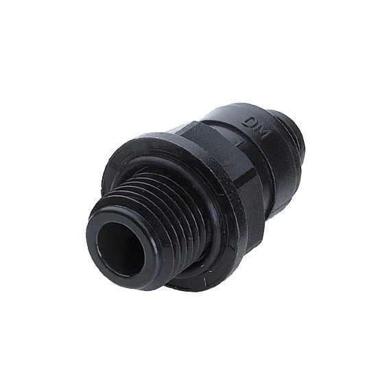 Terminale diritto Ø tubo - filetto cilindrico BSP(P) 16MM x 1/2
