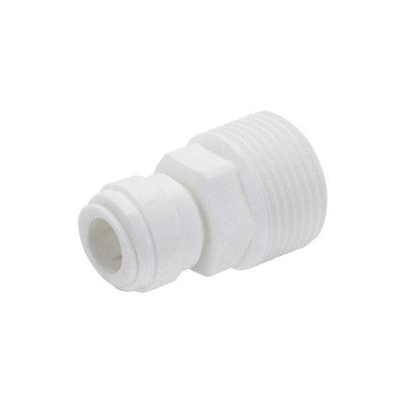 Terminale diritto tubo Ø - filettatura cilindrica BSP(P) 1/4" x 3/4