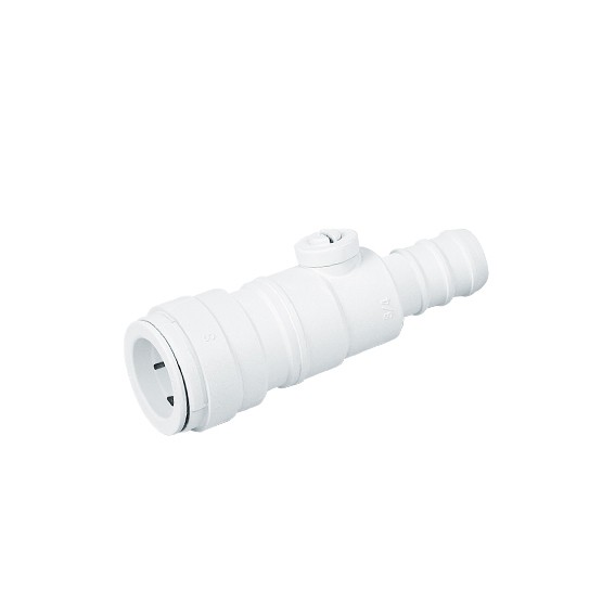 Valvola portagomma Ø tubo - Ø interno tubo 5/8" x 1/2"